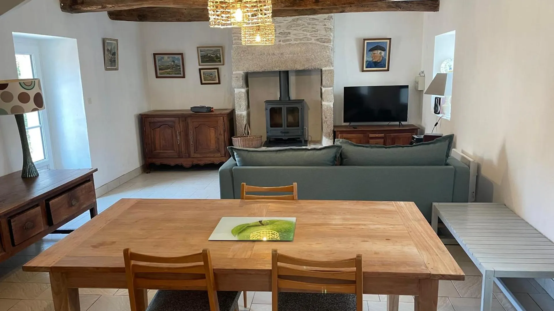 بيت للعطل Maison De Pecheur Roch Priol كيبِرو فرنسا